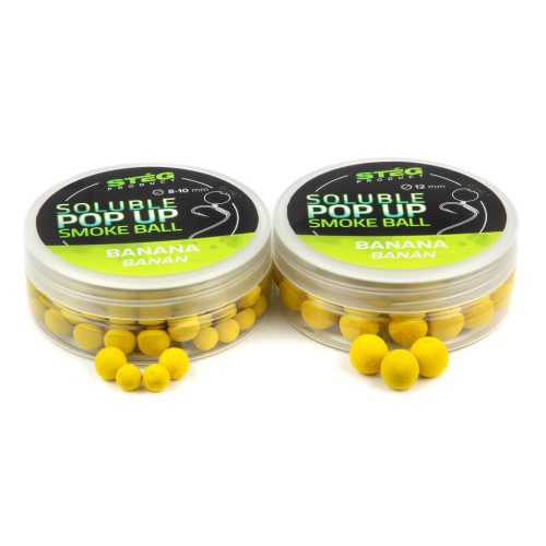 Stég product pop up smoke ball soluble 12mm 25g banana