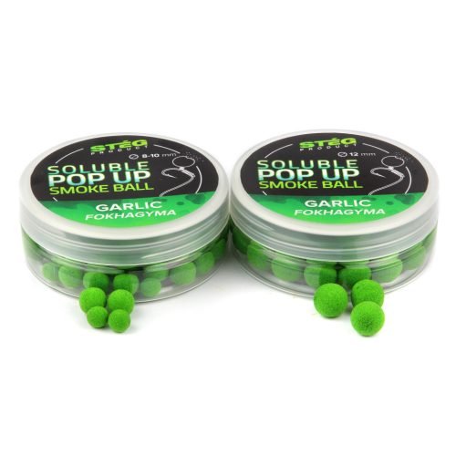 Stég product pop up smoke ball soluble 12mm 25g garlic-almond