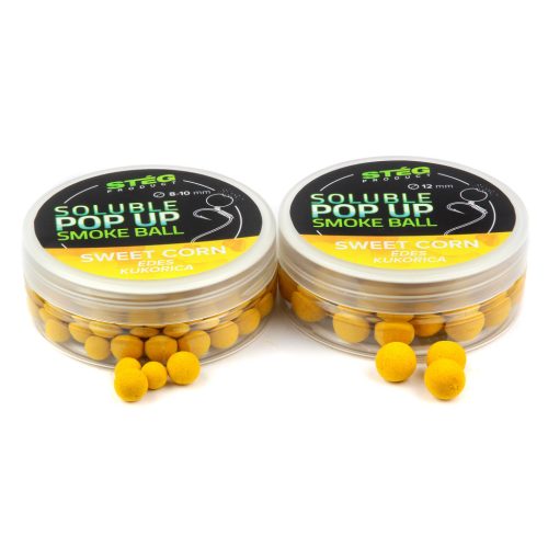 Stég product pop up smoke ball soluble 12mm 25g sweetcorn