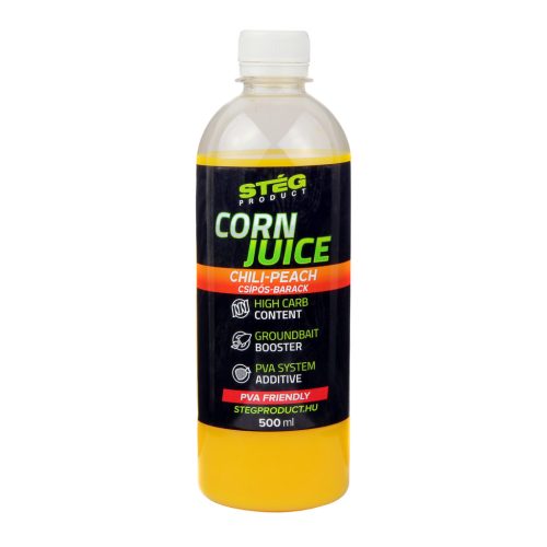 Stég Product Corn Juice Aroma Chili-Peach 500ml