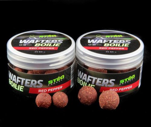 Stég Product Wafters Boilie 16mm Red Pepper 60g