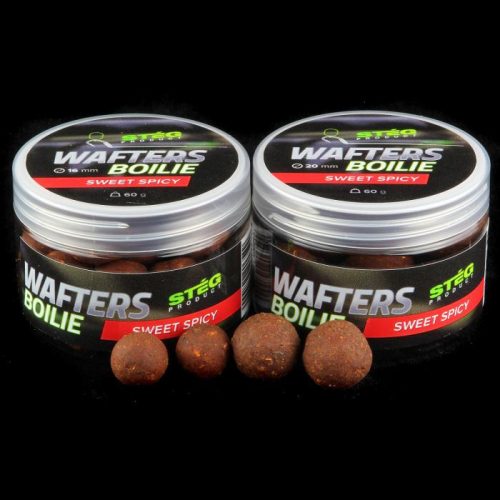 Stég Product Wafters Boilie 16mm Sweet Spicy 60g