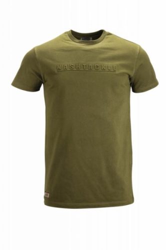 Nash Emboss T-Shirt Rövid Ujjú Póló L