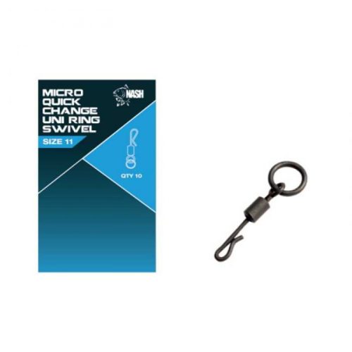 Nash Quick Change Uni Ring Swivel Kapocs