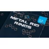 Nash Metal Rig Rings Acélkarika 2,5mm
