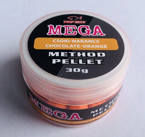 Top Mix Mega Method Pellet Csoki-Narancs 30g