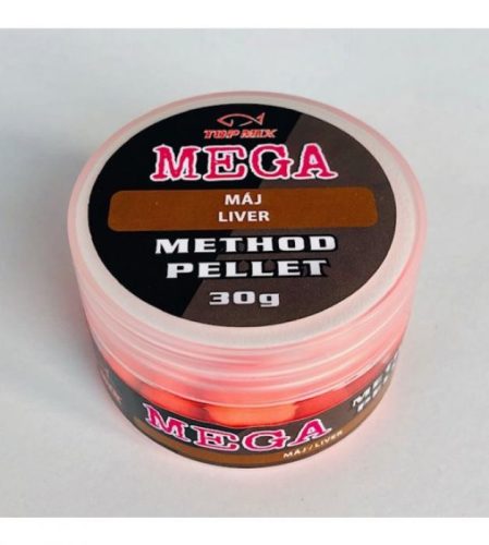 Top Mix Mega Method Pellet Máj 30g