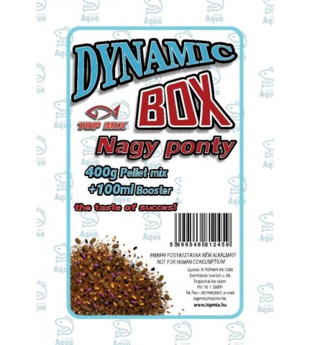 Top Mix Dynamic Pellet Box nagy ponty 400g