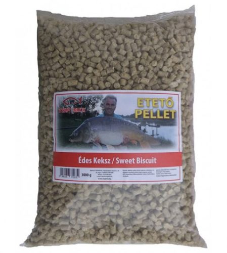 Top Mix Etető Pellet Édeskeksz 6mm 3kg