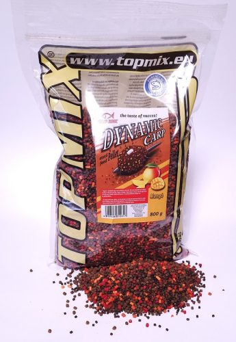 Top Mix Dynamic Carp Etető Pellet Mangó 800g