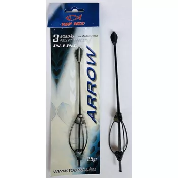 Top Mix Arrow Hárombordás Method Feeder Kosár 25g