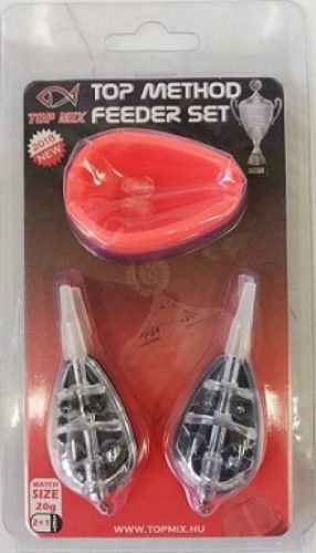 Top Mix Top Method Match Size Feeder Kosár 20g+Töltő