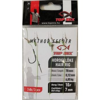 Top Mix Method Feeder Előke Csalitüskével 10-es Horog 7mm
