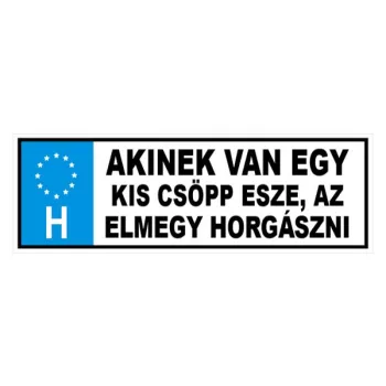 Energo Team Tréfa Rendszám 33x11cm