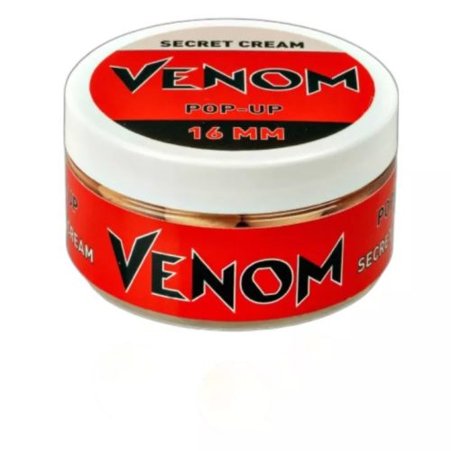 Feedermania venom pop-up boilie 16mm Secret cream