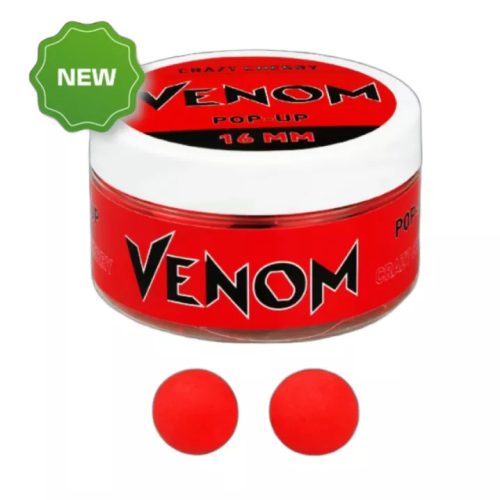 Feedermania venom pop-up boilie 16mm Crazy cherry