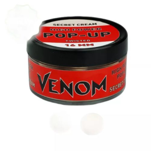 Feedermania venom High Power Pop-Up 16mm Secret Cream