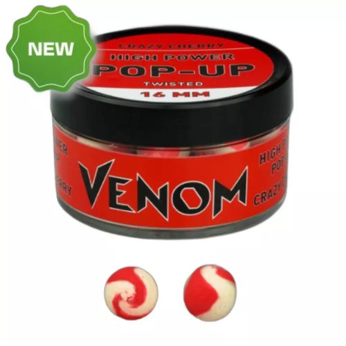 Feedermania venom High Power Pop-Up 16mm Crazy Cherry