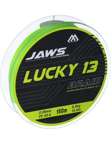 Mikado jaws lucky 13 szálas fonott zsinór 150m 0,10mm