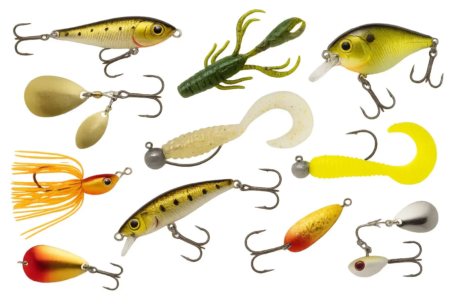 Pergető horgászat műcsalik